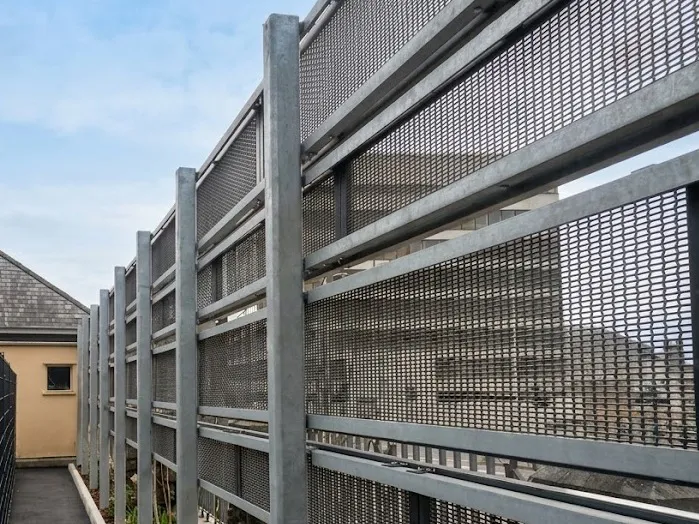 Denton-Powell University of Plymouth Corten Screen 